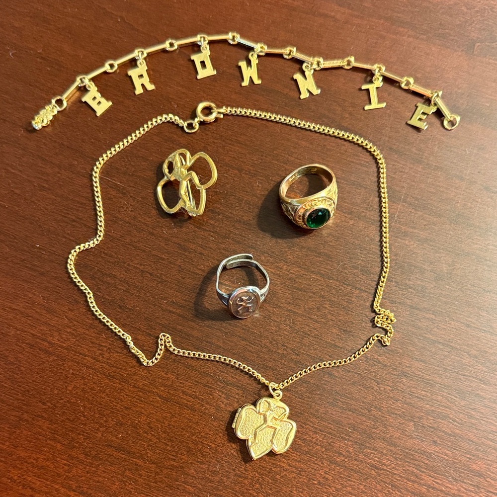 Brownie & Girl Scout Jewelry 1960’s